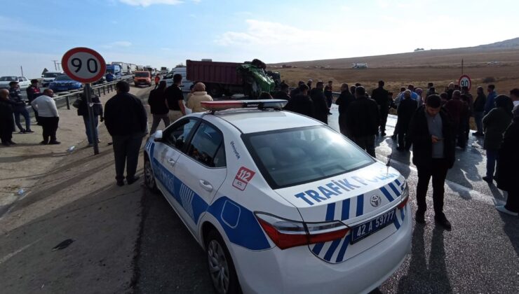 Konya’da feci trafik kazası: 2 ölü