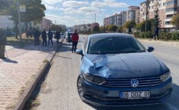 Konya’da yolun karşısına geçmek isterken öldü