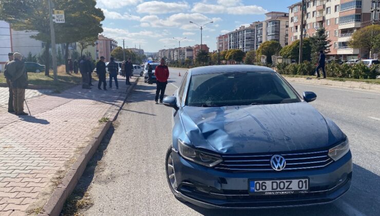 Konya’da yolun karşısına geçmek isterken öldü