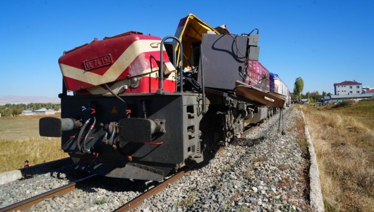 Muş’ta yolcu treni beton pompasına çarptı; 1 ölü, 2 yaralı