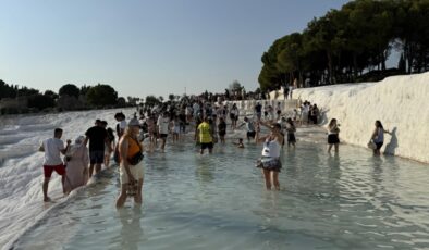 Pamukkale’deki oteller okulların ara tatiline hazır