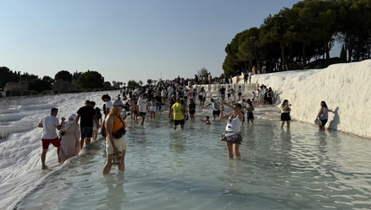 Pamukkale’deki oteller okulların ara tatiline hazır