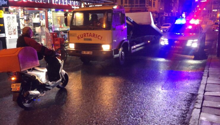 Tekirdağ’da motosiklet sürücüsü 15 dakikada iki kez kaza yaptı