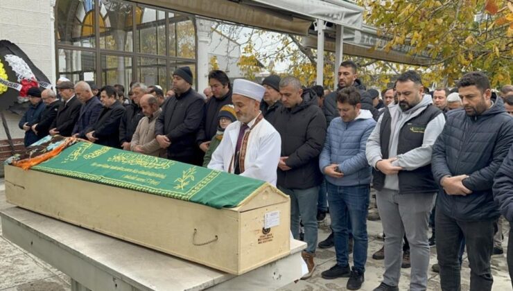 Tekirdağ’da oğul vahşetine kurban giden anneye veda