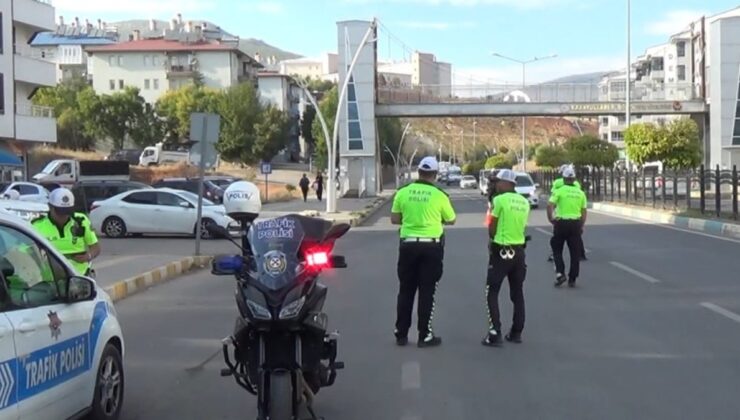 Tunceli’de trafik kurallarını ihlal edenlere ceza