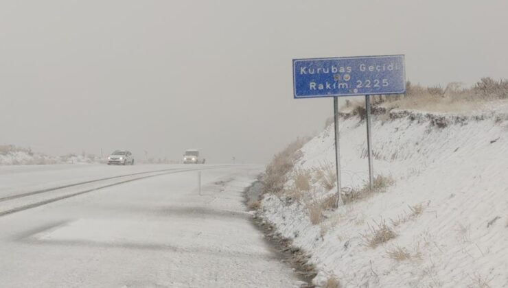 Van’da kar yağışı ve sis etkili oluyor