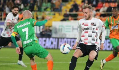 Alanyaspor, Gaziantep FK’yi farklı geçti