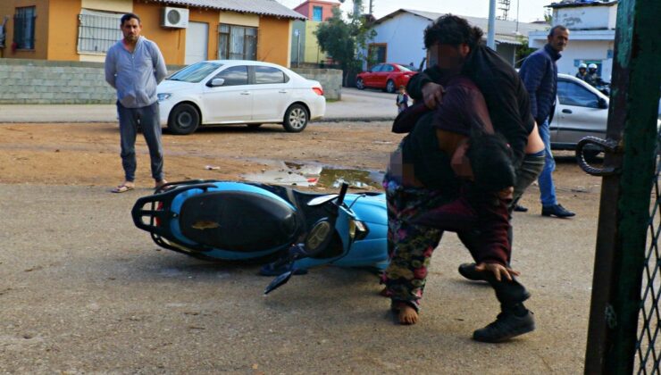 Antalya’da yangının öfkesini genç kadından çıkardı