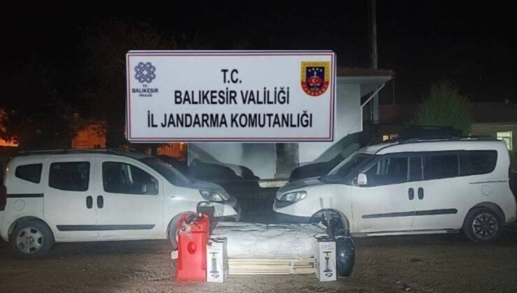 Balıkesir’de 47 düzensiz göçmen yakalandı