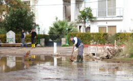 Bodrum’da sağanak: Evleri su bastı