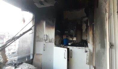 Bolu’da korkutan yangın