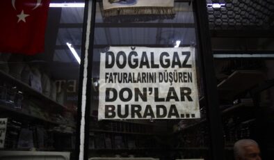 Bursa’da ‘doğalgaz faturasını düşüren don afişi’ satışları artırdı