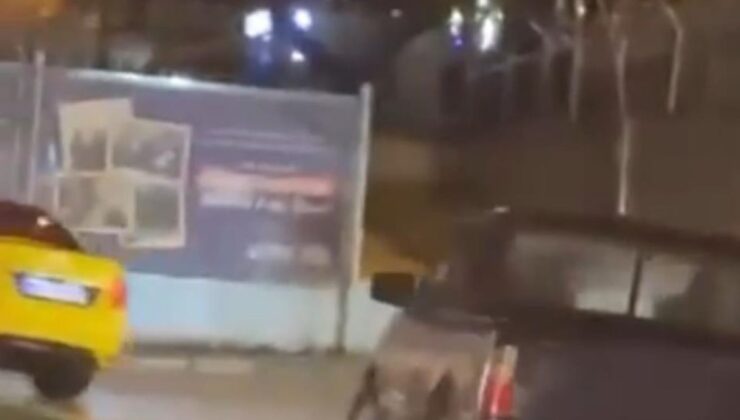 Bursa’da kamyon drift atarak ilerledi