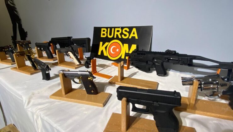 Bursa’da silah imal edip satan şüphelilere operasyon