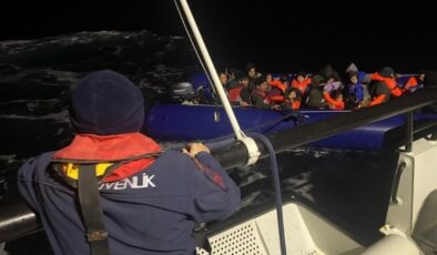 Çanakkale’de kaçak göçmenlere yönelik çalışma