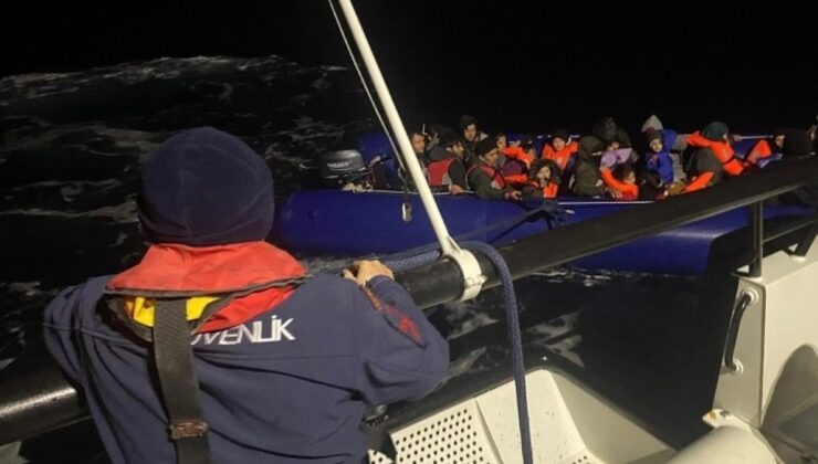 Çanakkale’de kaçak göçmenlere yönelik çalışma