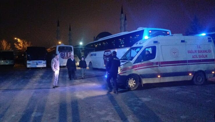 Çorum’da otobüs terminalindeki bıçaklı kavgada kan aktı: 1 yaralı