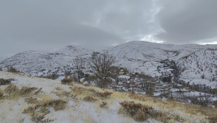 Diyarbakır’ın ilçelerinde kar yağışı