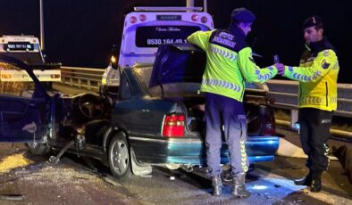 Düzce’de feci trafik kazası: 2 ölü, 1 yaralı