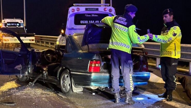 Düzce’de feci trafik kazası: 2 ölü, 1 yaralı