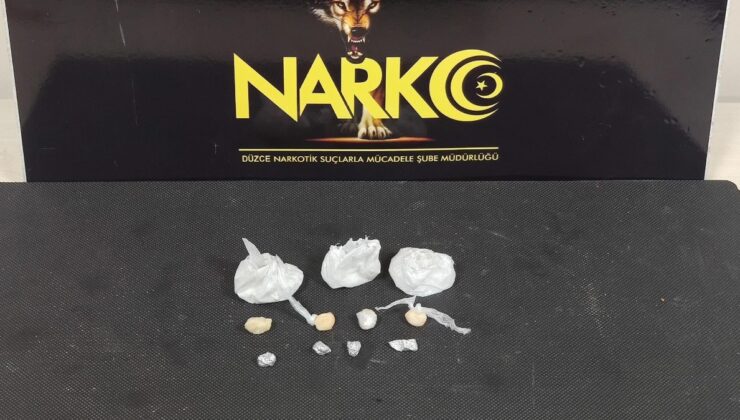 Düzce’de uyuşturucu operasyonu kapsamında yakalanan şahıs tutuklandı