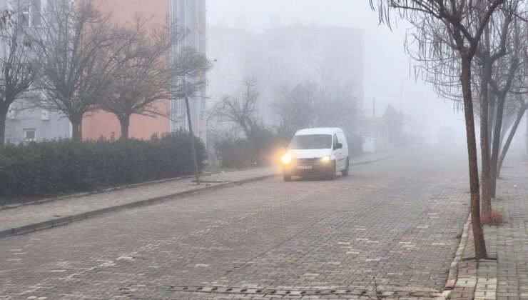 Edirne’de sis etkili oluyor