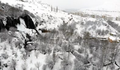 Erzincan Girlevik Şelalesi’nde kartpostallık manzaralar