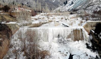 Erzincan’da soğuk hava etkili oldu