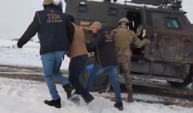 Erzurum’da terör propagandası yapanlara yönelik operasyon