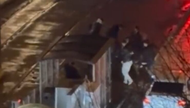 Eskişehir’de sokak ortasında kavga