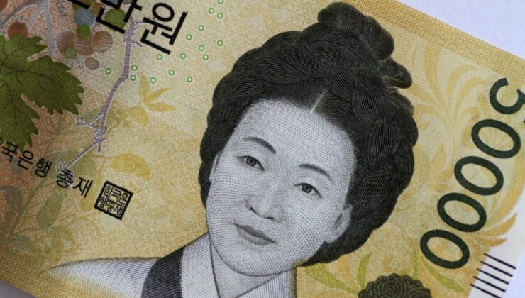 Güney Kore para birimi değer kaybetti, borsa yatırım fonları düştü