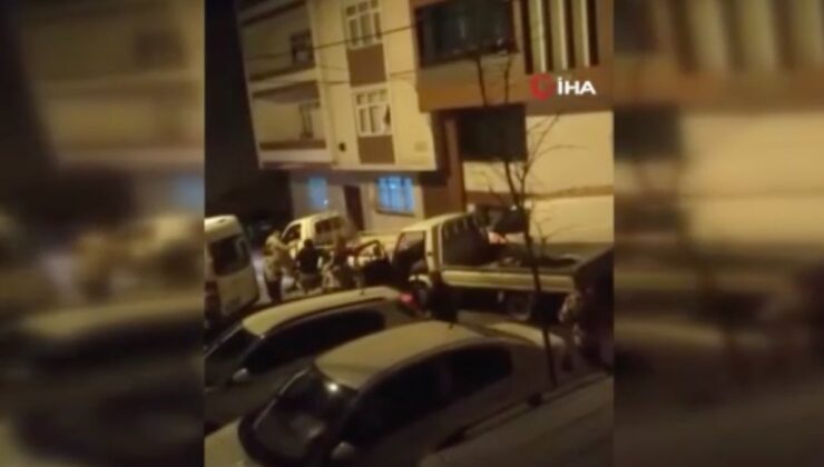 İstanbul’da aile kavgası: Kamyonetle kalabalığın arasına daldı