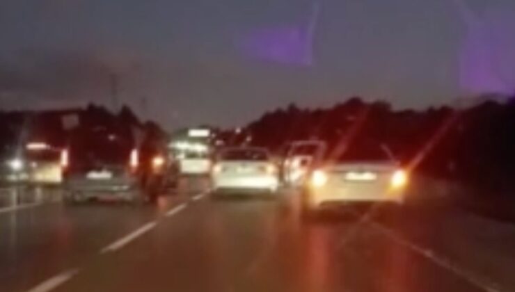 İstanbul’da düğün konvoyu terörü: Ortalığı birbirine kattılar