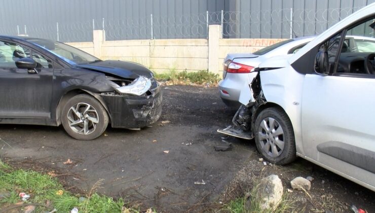 İstanbul’da hafif ticari araç, dönüş yapan otomobille çarpıştı: 1 yaralı