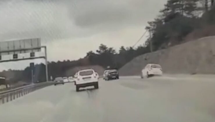 İstanbul’da makas atarken kazaya sebep oldular