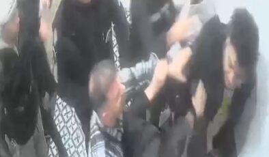 İstanbul’da sevgilisini darbeden şahıs tekme tokat dayak yedi