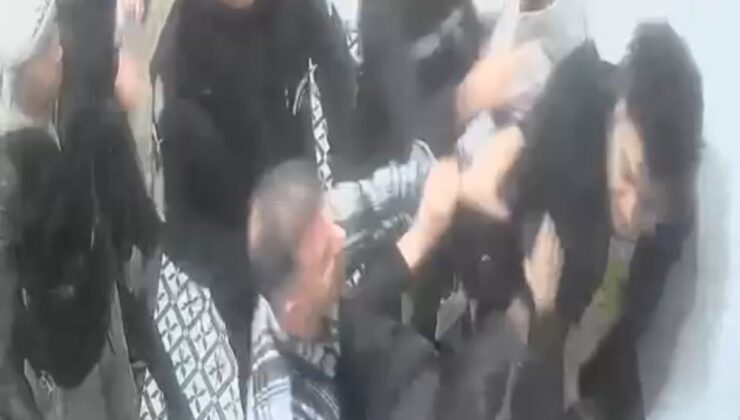 İstanbul’da sevgilisini darbeden şahıs tekme tokat dayak yedi