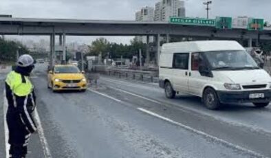 İstanbul’da ticari araçlara yönelik kış lastiği denetimi