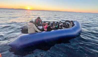 İzmir açıklarında kaçak göçmen yoğunluğu: 209 kişi yakalandı