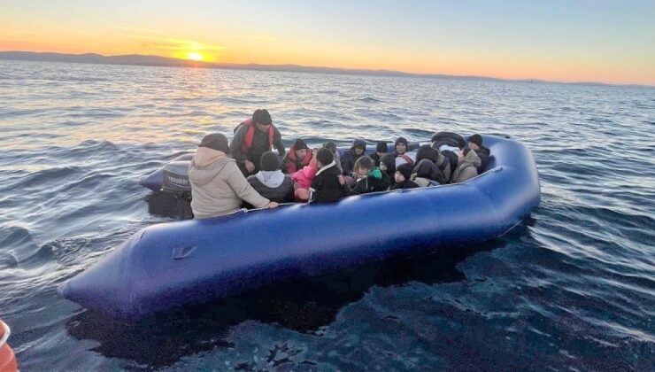 İzmir açıklarında kaçak göçmen yoğunluğu: 209 kişi yakalandı