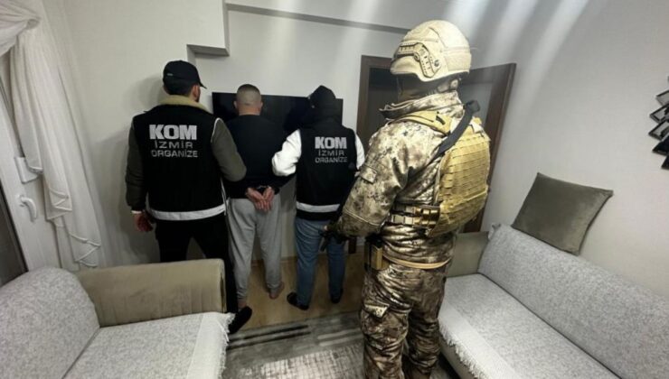 İzmir’de ‘Genç Osman’ çetesine şafak operasyonu