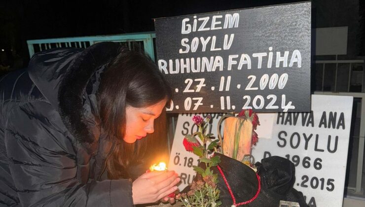 İzmir’de kazada ölen kardeşinin doğum gününü kutladı