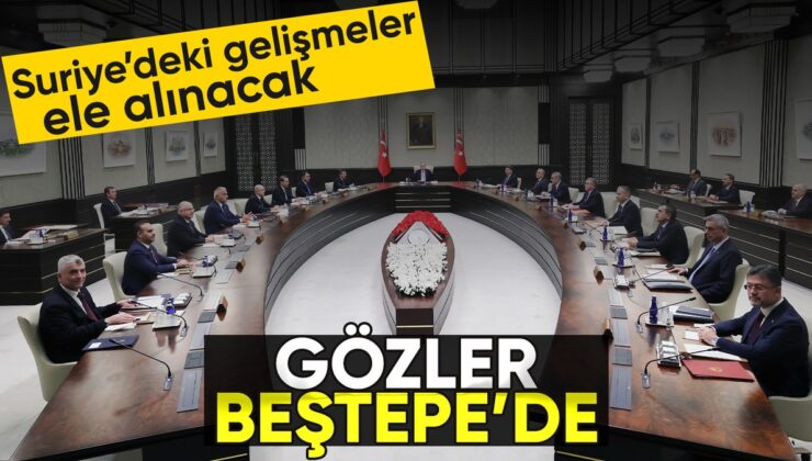 Kabine toplanıyor: Ana gündem maddesi Suriye olacak