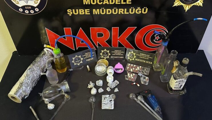 Kırıkkale’de uyuşturucu operasyonlarında 5 şüpheli tutuklandı