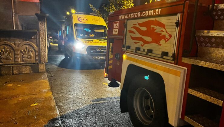 Kocaeli’de hava almayan kömür sobası patladı