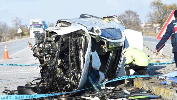 Konya’da kazada 3 kişi hayatını kaybetti