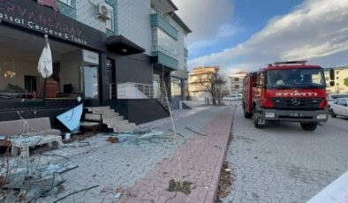 Konya’da sanat galerisinde doğal gaz patlaması: 1 yaralı