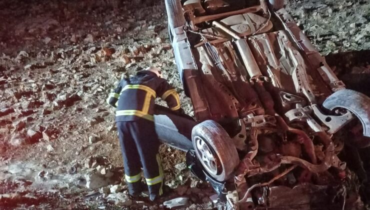 Mardin’de otomobil şarampole devrildi: 4’ü çocuk 7 kişi yaralandı