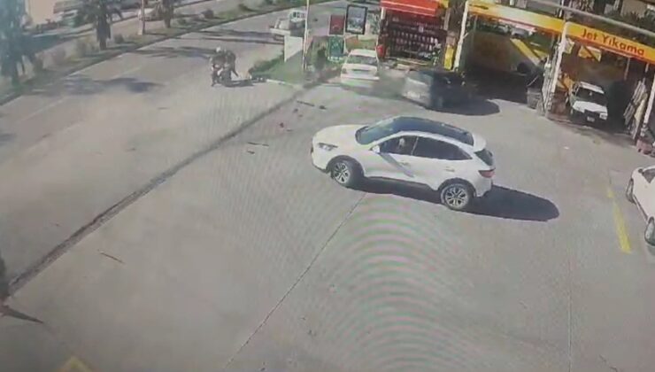 Muğla’da feci kaza kamerada