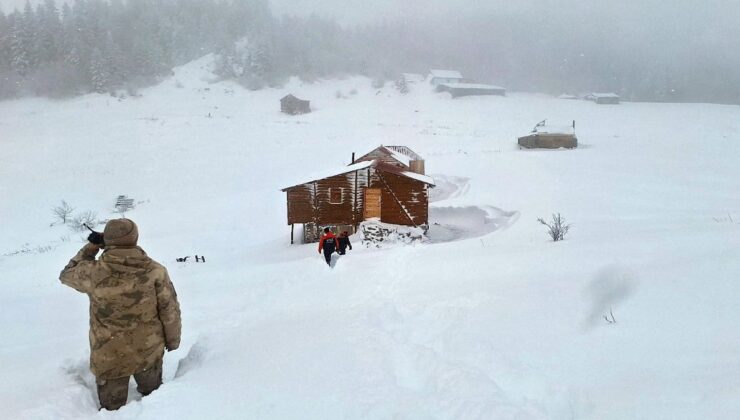 Ordu’da yaylada mahsur kalan 4 avcı, 2 gün sonra kurtarıldı